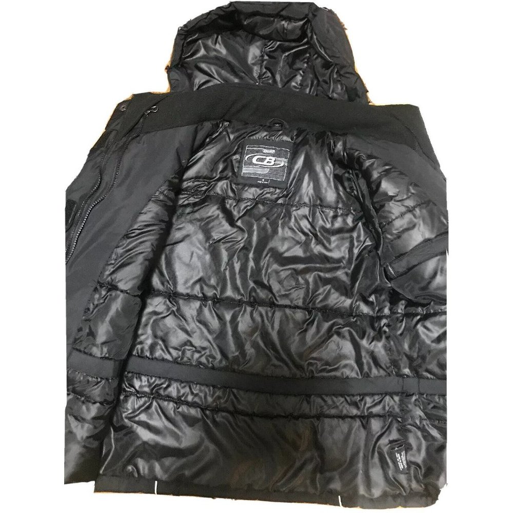 CB Sports Women Jacket System 3-in-1 Winter Coat Small S Black White Used - Picture 8 of 11